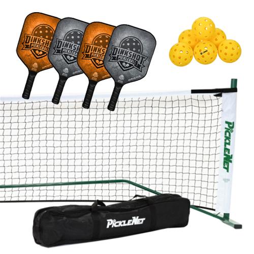 Standard Pickleball Package w/Portable Net